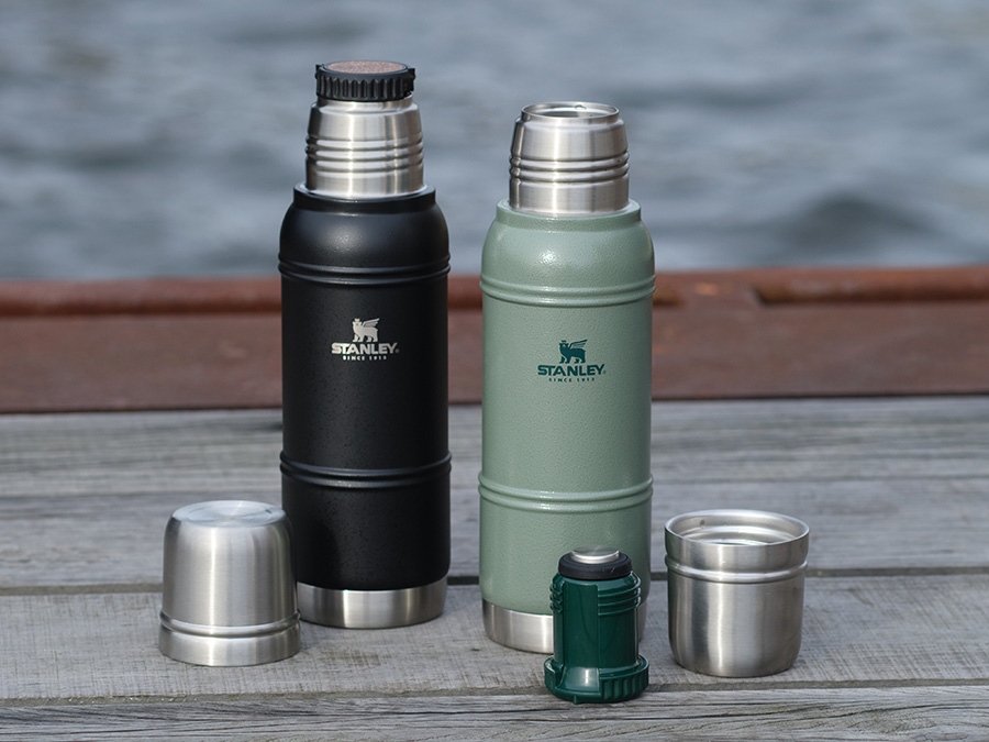 Термос Stanley Artisan Thermal Hammertone Green 1 л Фото 3